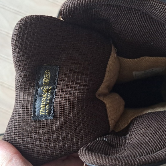 Cabela’s Thinsulate Ultra Heavy Duty Hunting Camo Leather High Top Boots - Picture 11 of 12